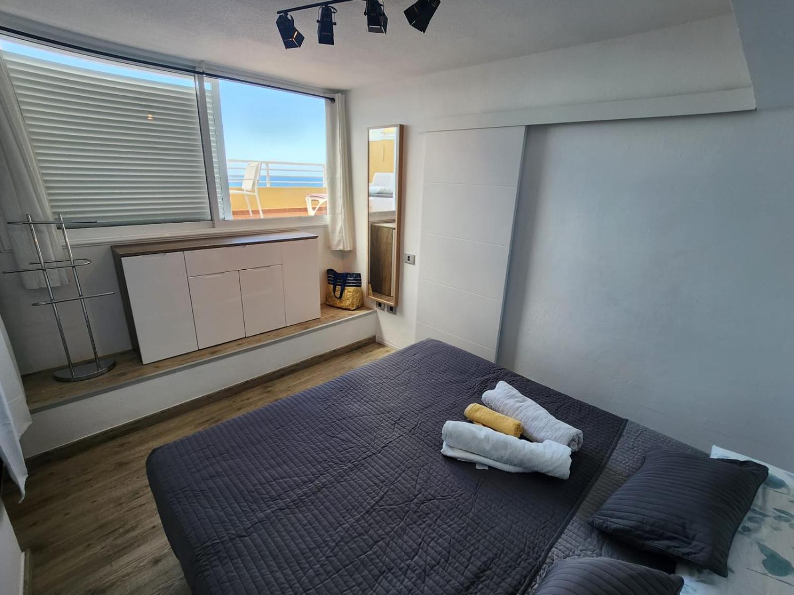 Los Gigantes,Huge Terrace,Sea View,Air Conditioning Apartment Puerto de Santiago  Luaran gambar