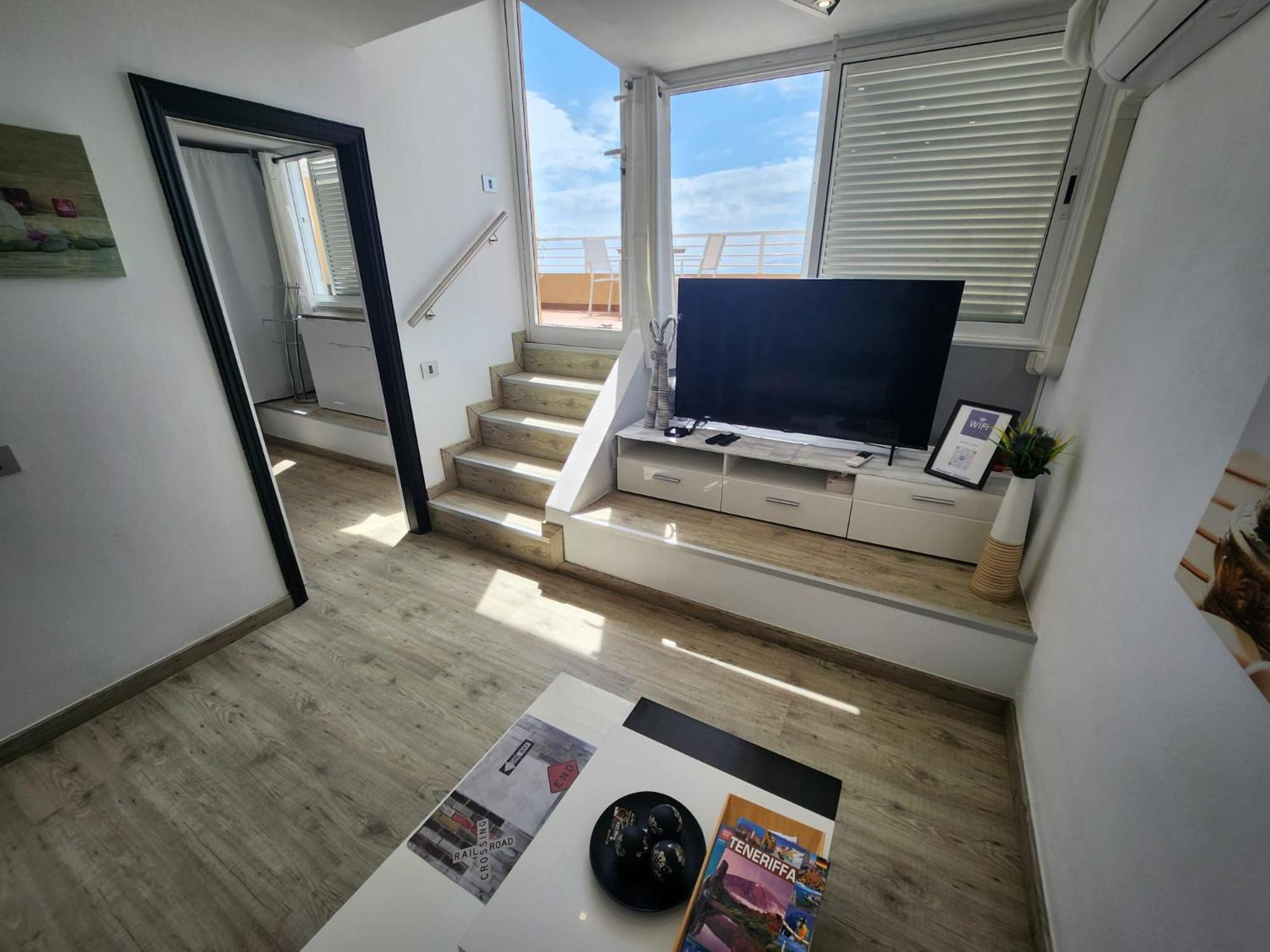 Los Gigantes,Huge Terrace,Sea View,Air Conditioning Apartment Puerto de Santiago  Luaran gambar